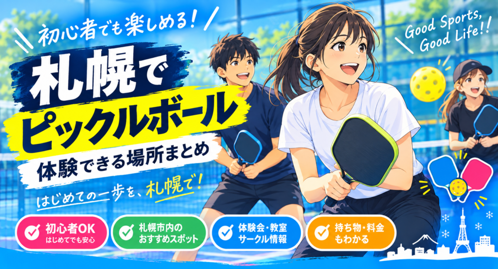 ピックルボール札幌ブログ